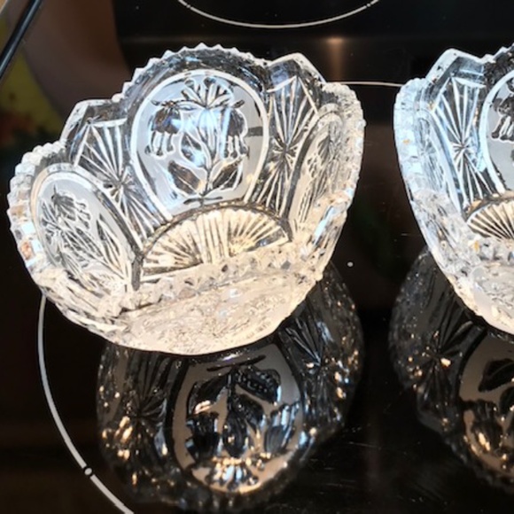Vintage Crystal Vases - Picture 3 of 11